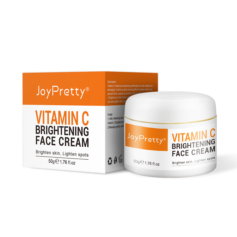 Vitamin C Cream Skin Brightening Set Hydration And Moisturizing 5-Piece Face Set