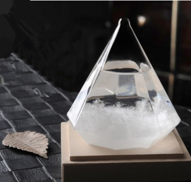 European Style Storm Glass Weather Forecast Bottle Creative Water Shape Ornaments Home Decor Glass Accessories Blow Dropshipping