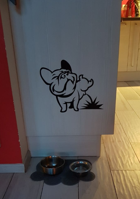 Bulldog sticker