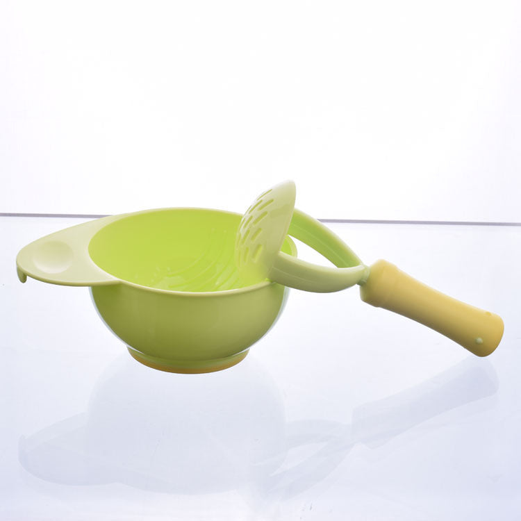 Baby food supplement grinding bowl