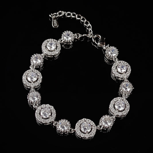 European And American Y2g Bracelet Fashion Zircon Crystal Adjustable