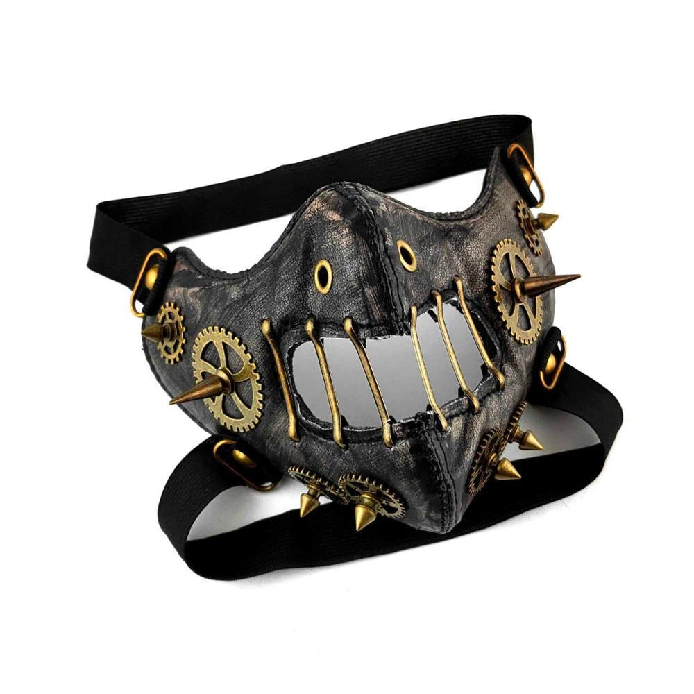 Steampunk gear mask