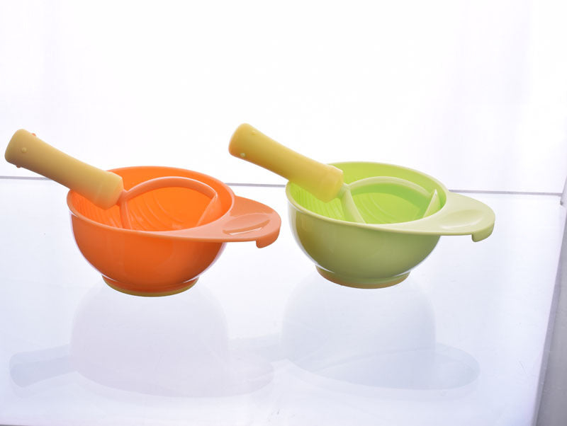 Baby food supplement grinding bowl