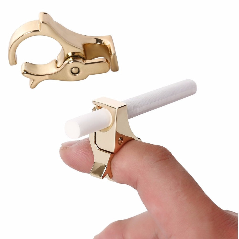 New Cigarette Holder Rack Stand Finger Ring Gadgets for Men Smoking Pipe Smoking Accessories