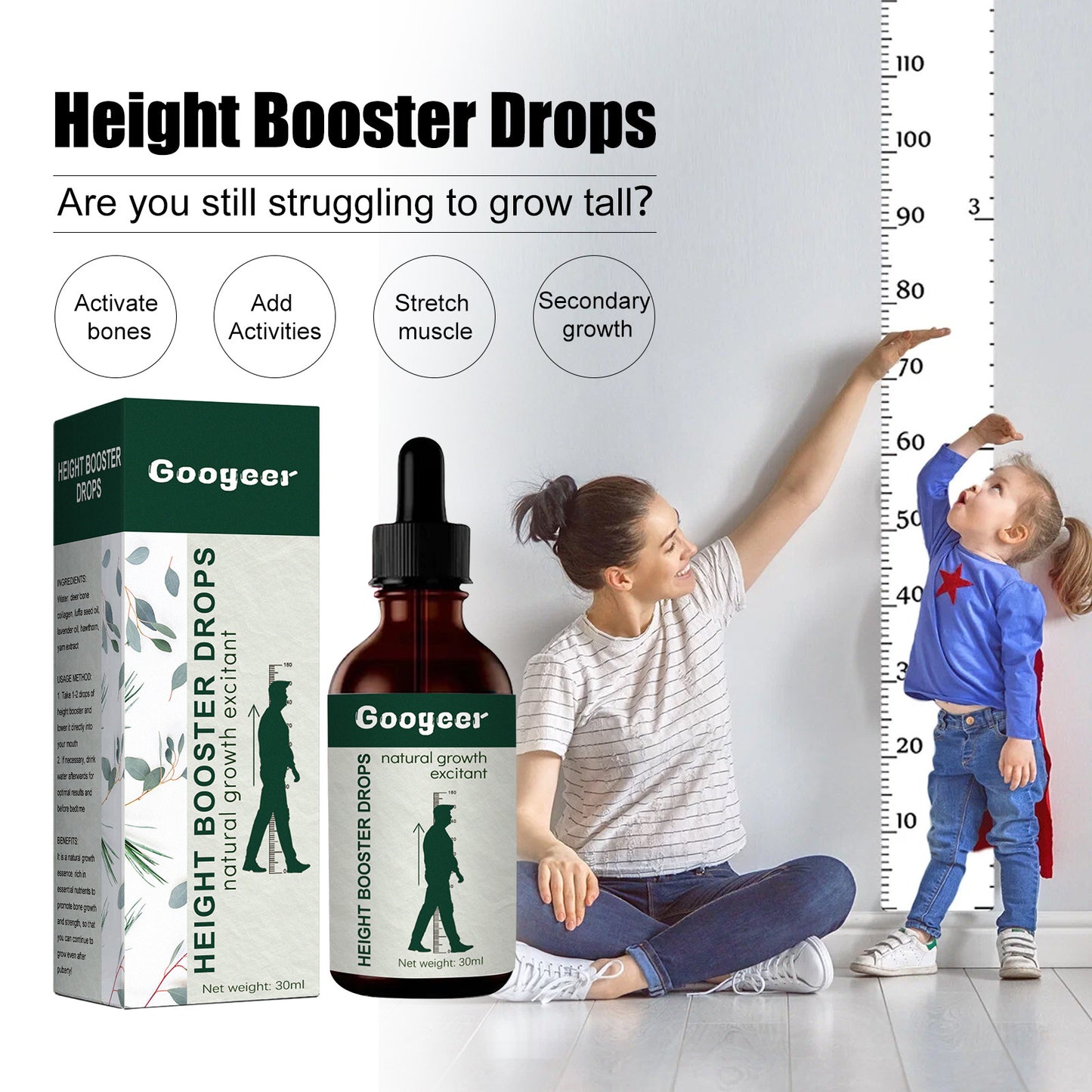 Body Height Care Promotes Foot Acupoint Health Care Essential Oil