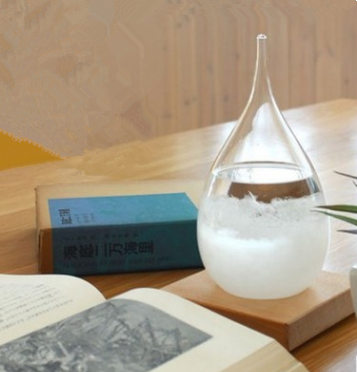 European Style Storm Glass Weather Forecast Bottle Creative Water Shape Ornaments Home Decor Glass Accessories Blow Dropshipping