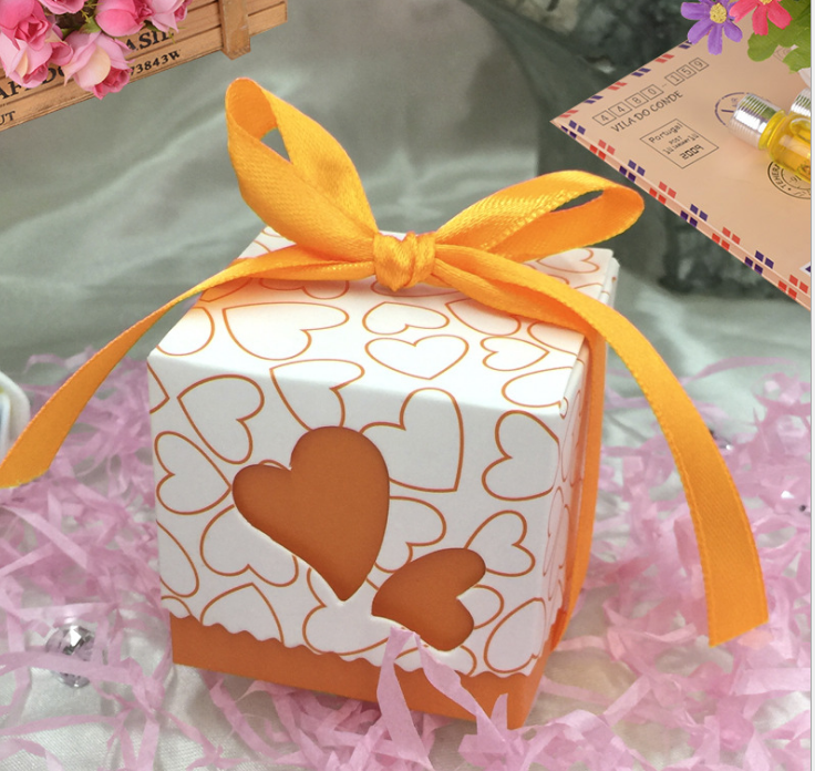 European caring hollow wedding candy box high-end candy box creative wedding box