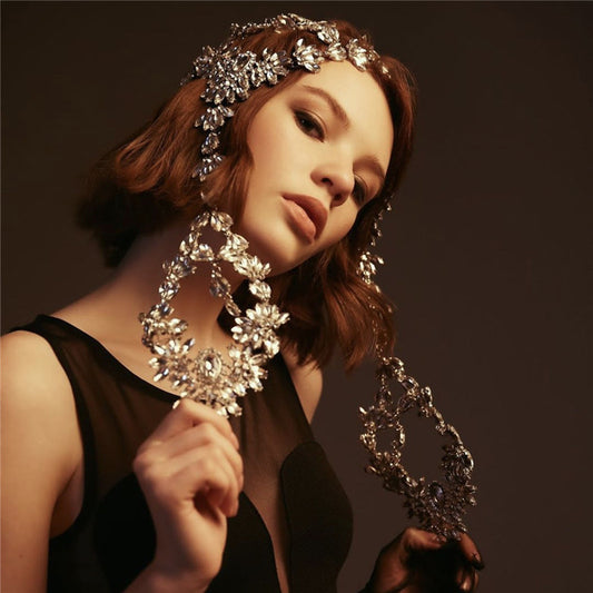 Women's Fashion Simple Rhinestone Headband Hair Accessories