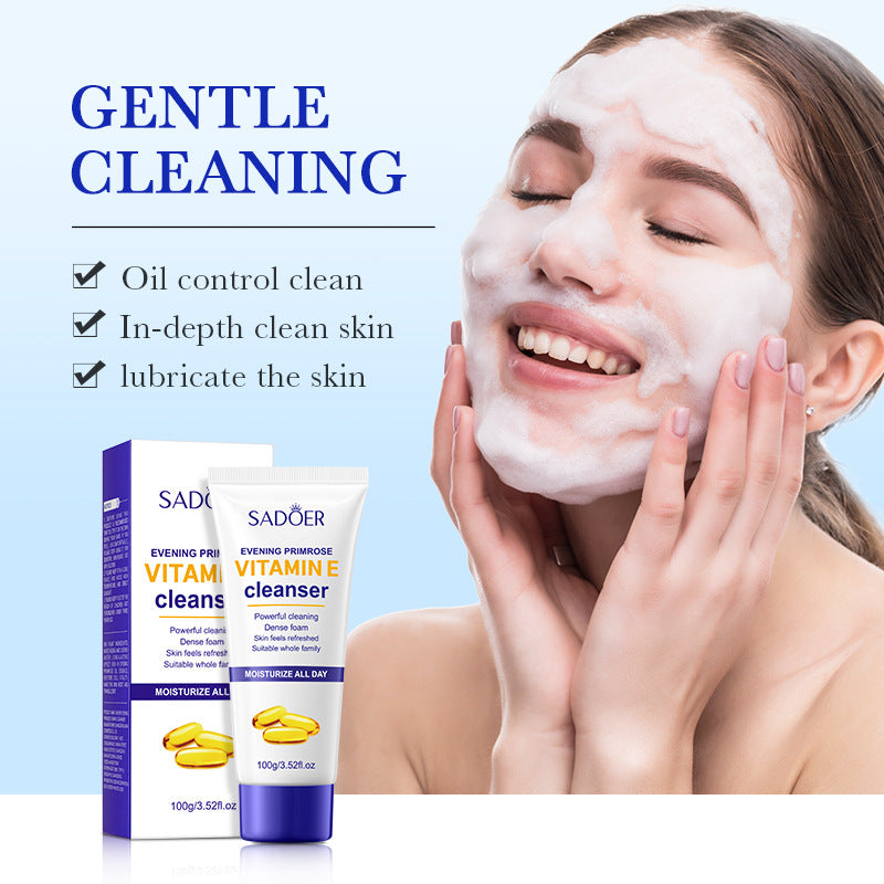 Vitamin E Facial Cleanser Mild And Not Tight Moisturizing